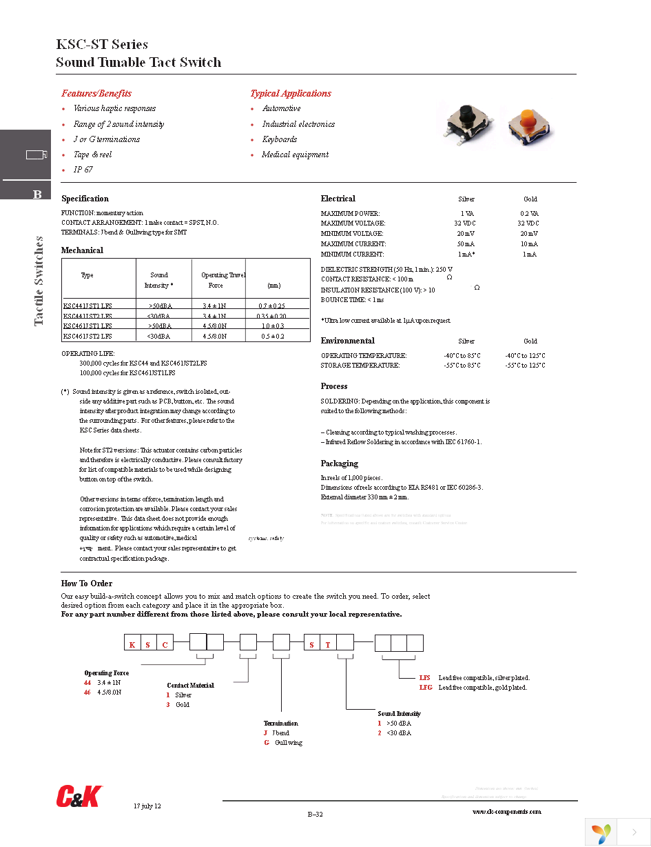 KSC441G ST1 LFS Page 1